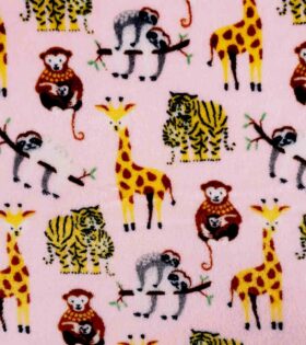 Mongolian Fleece - Wild Animals