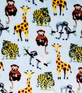 Mongolian Fleece - Wild Animals