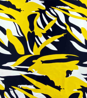Digital Printed Duchess Satin - Abstract