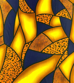 Digital Printed Duchess Satin - Abstract