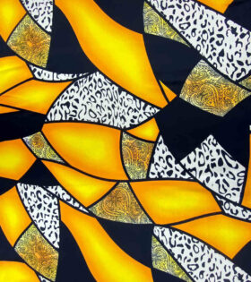 Digital Printed Duchess Satin - Abstract