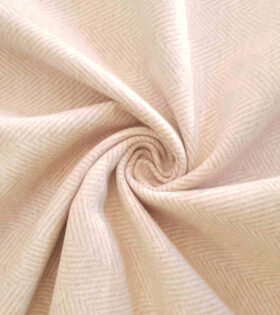 Melton Herringbone - Beige