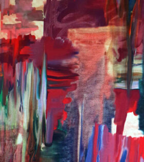 Printed Armani Satin - Abstract