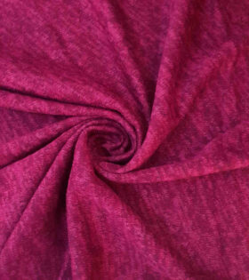 Plain Angora Jersey Knit - Maroon