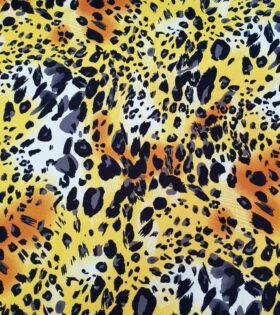 Printed Mini-Matt - Animal Print - Yellow