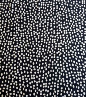 Rayon Challis - Abstract - Black