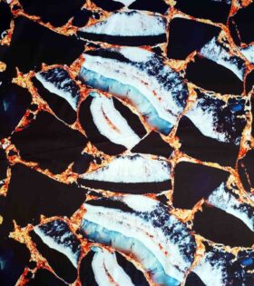 European Silky Satin - Orange