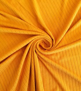 DTY Brushed Rib - Mustard
