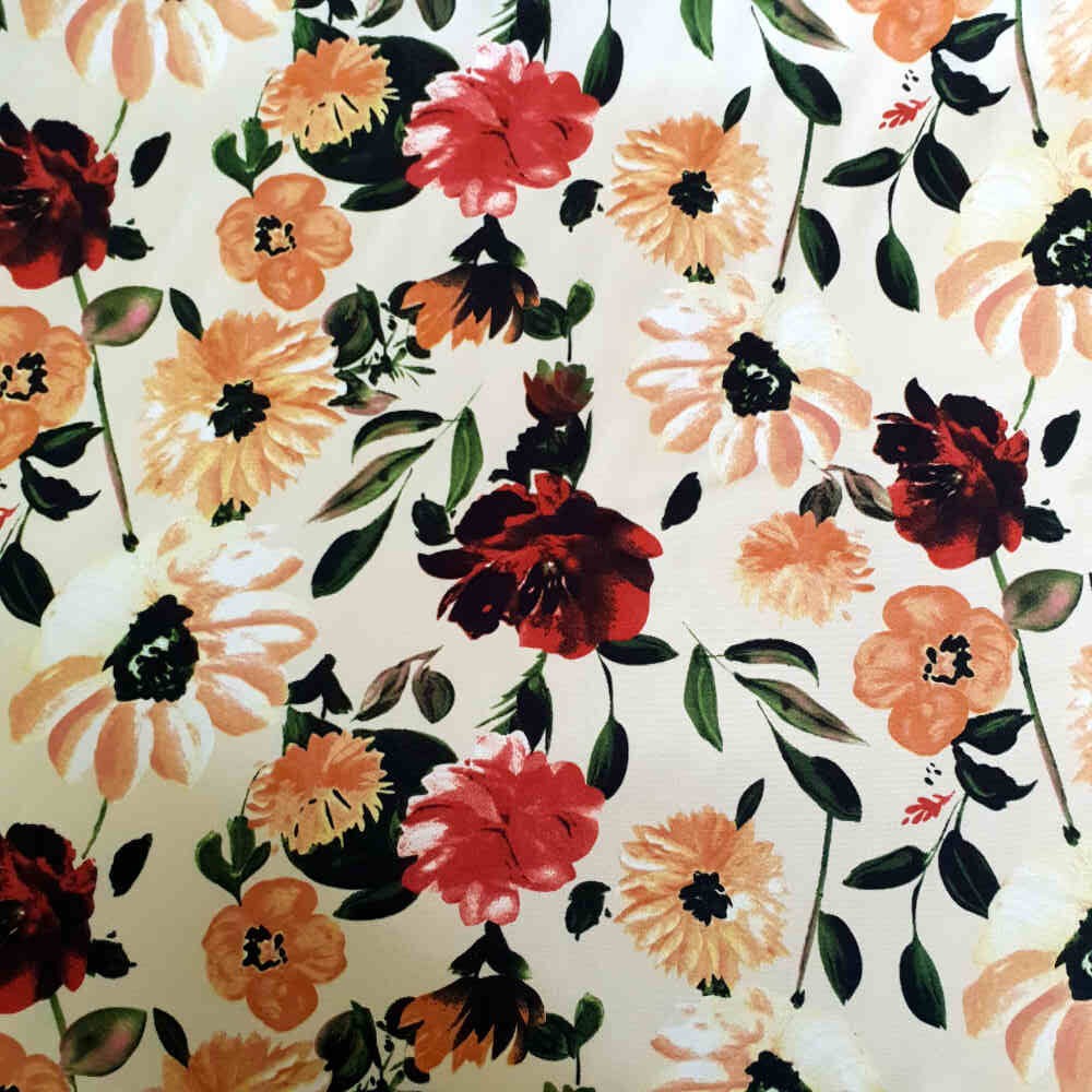 Printed mini mat R32 A6683007003 cream