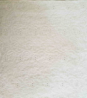 Anglaise Paisley - White