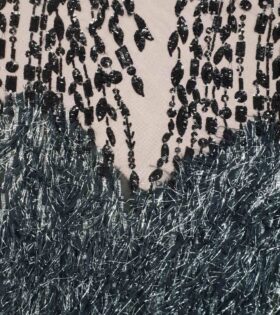Feather Sequins - Black