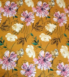 Imbali Silk Satin - Floral