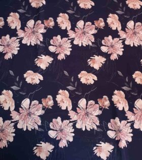 Imbali Silk Satin - Floral
