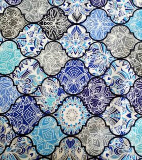100% Turkish Printed Cotton - Abstract
