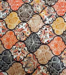 100% Turkish Printed Cotton - Abstract