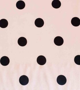 Printed Armani Satin - Dots