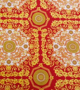 Printed Mini-Matt - Abstract - Red