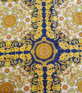 Printed Mini-Matt - Abstract - Royal Blue