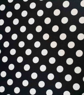 Printed Mini-Matt - Dots - Black