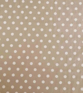 Dots - Beige & White