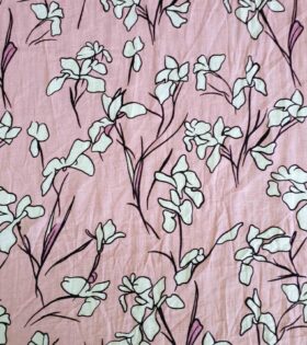 Floral - Pink & White