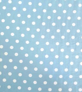 Dots - Turquoise & White