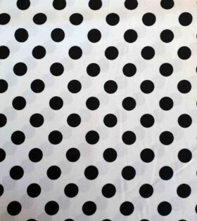 Printed Mini-Matt - Dots  - White