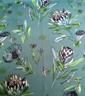 Printed Mini-Matt - Protea - Sage