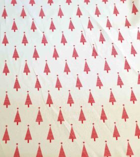 Printed Mini-Matt - Christmas Tree - Ivory
