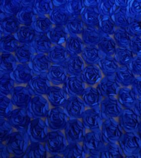 Satin Rose Cut - Royal Blue