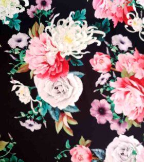 Lerato Silk Satin - Floral