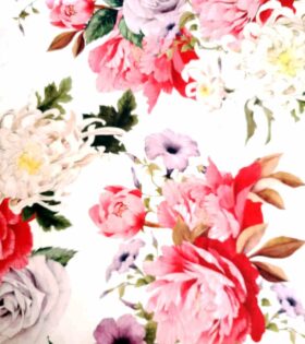 Lerato Silk Satin - Floral