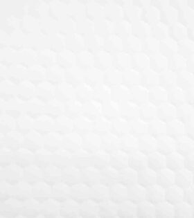 Belle Hexa Quilted Velvet  - Bone