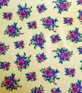 Printed Poly Cotton - Floral