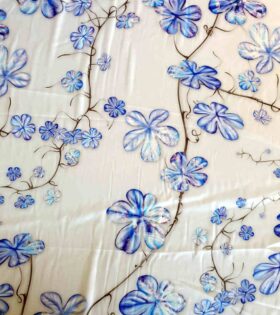 Printed Armani Satin - Floral
