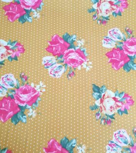 DTY Brushed Knit - Floral
