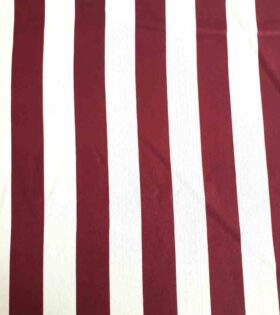 Printed Mini-Matt - Stripes - Maroon