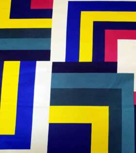 Digital Printed Duchess Satin - Abstract