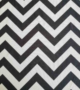 Printed Mini-Matt - Chevron - Grey