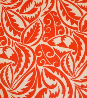 Printed Armani Satin - Leaves