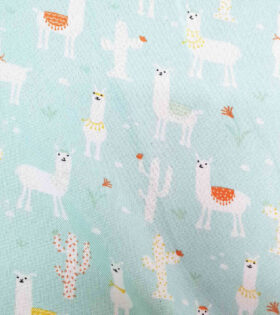 Printed Mini-Matt - Lama - Mint