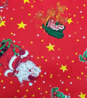 Printed Mini-Matt - Christmas - Red
