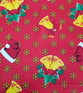 Printed Mini-Matt - Christmas - Red