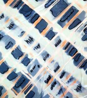 Printed Satin - Abstract