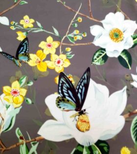 150cm Cotton Canvas - Floral