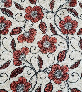 Floral - Ivory
