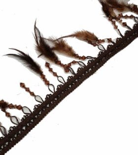 Feather Fringe with Beads
