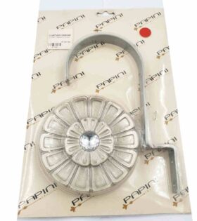 Holdback Pearl with U-Arm - Antique Silver