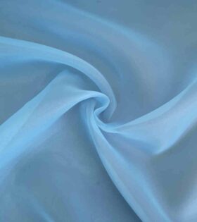 Organdy Satin - Sky Blue
