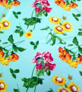 Printed Mini-Matt - Floral - Mint